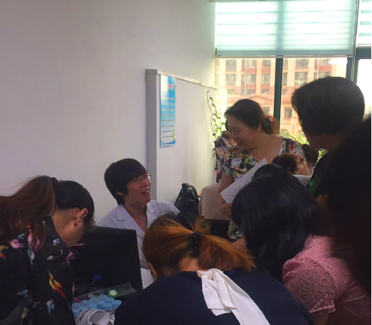 胶州市三里河街道社区卫生服务中心:两癌筛查