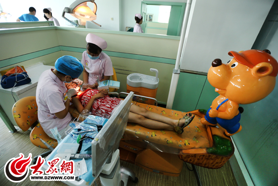济南市口腔医院--让孩子爱上看牙 - 大众网口腔
